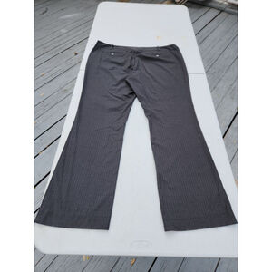 Mossimo Gray Pinstripe Dress Pants Women's Size 18